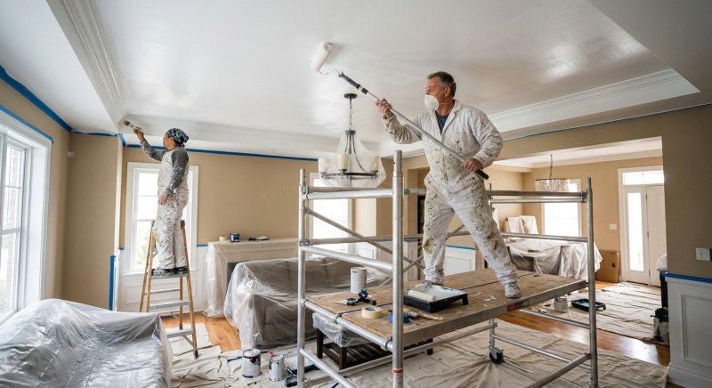House Ceiling Painting in Wilmington, NC