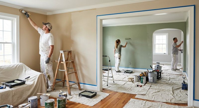Residential Interior Painting in Kansas City, KS